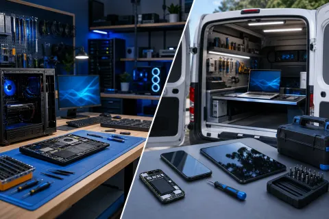 In-Shop vs. Mobile PC Repair Near Me: Which Is Right for You?