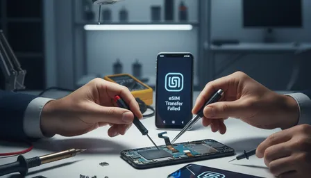 Fallo en la transferencia de eSIM en 2026: soluciones después de reparaciones de teléfonos