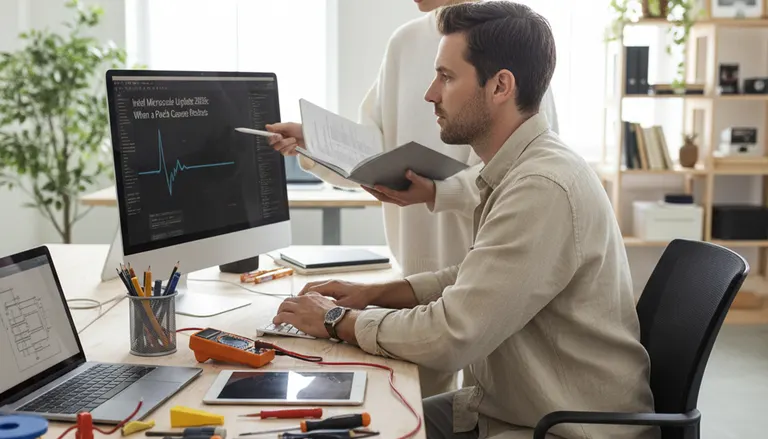 Actualización de microcódigo de Intel 2026: cuando un parche provoca reinicios