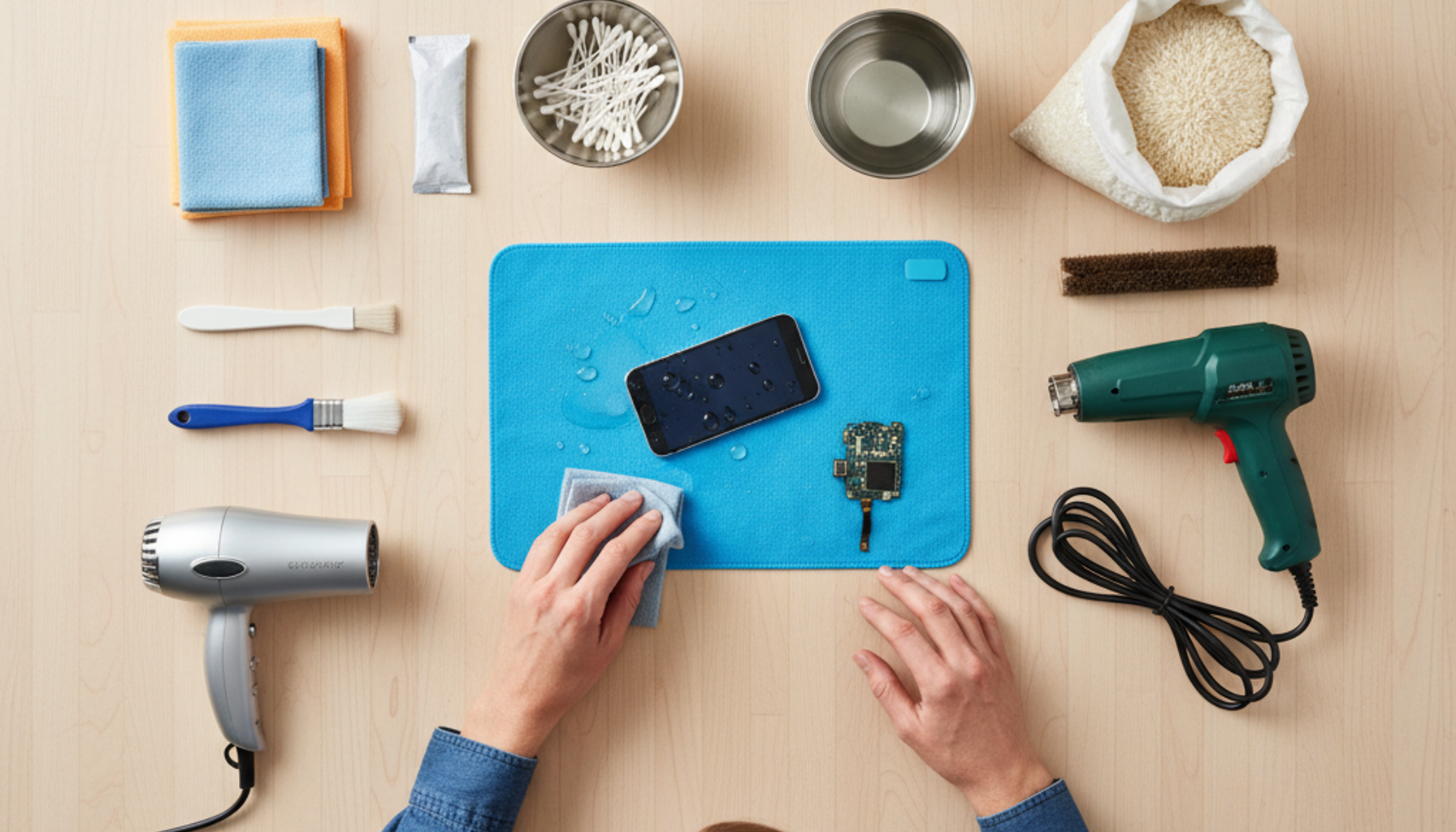 Phone Water Damage: What to Do Immediately (and What Not to Do)