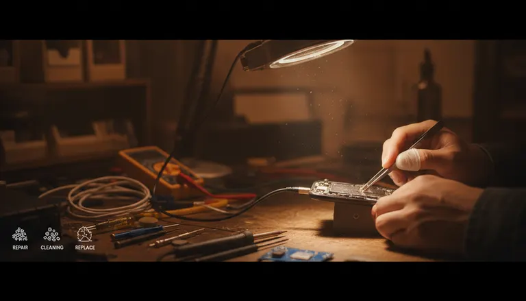 Desgaste del puerto USB-C del iPhone en 2026: Reparar vs Limpiar vs Reemplazar