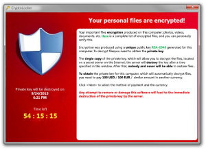 Cryptolocker Virus 